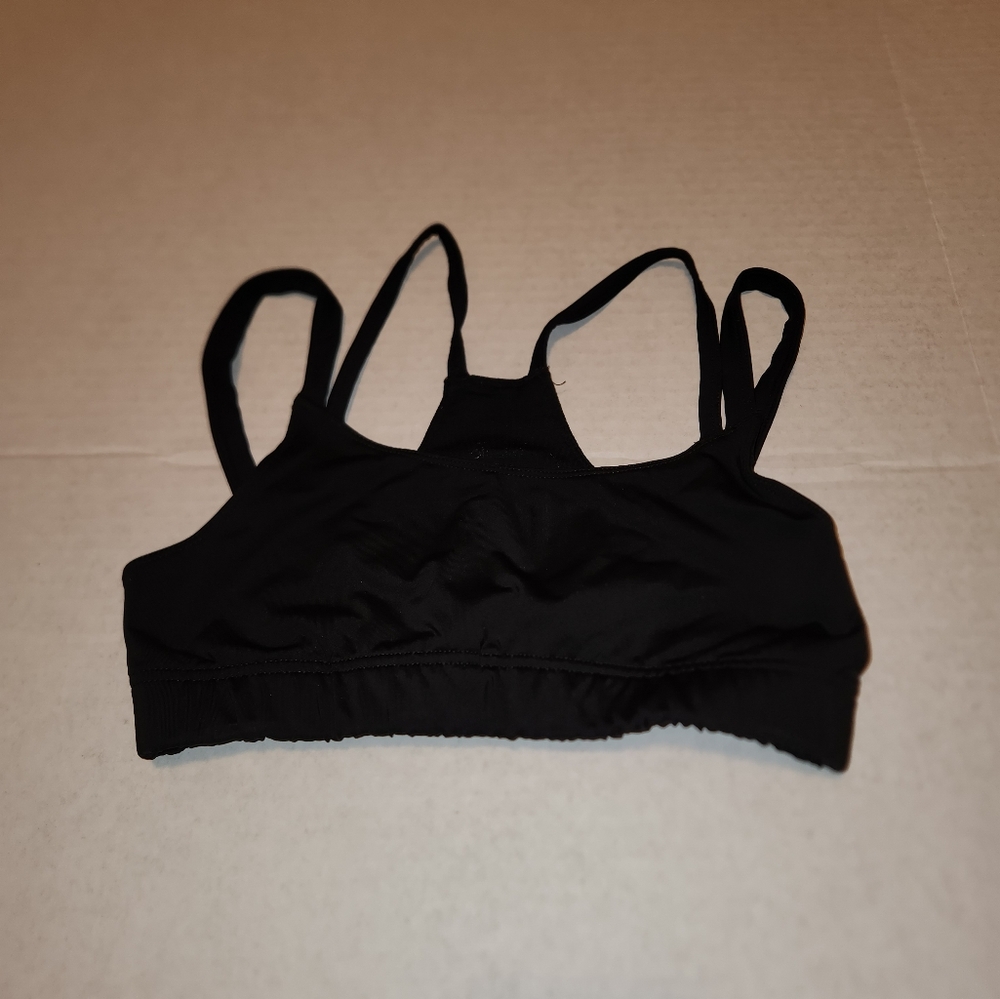 Oiselle Verrazano Black Sports Bra Size 6(medium)